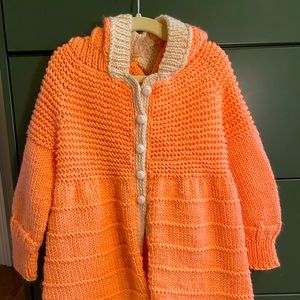 Handmade sweater jacket